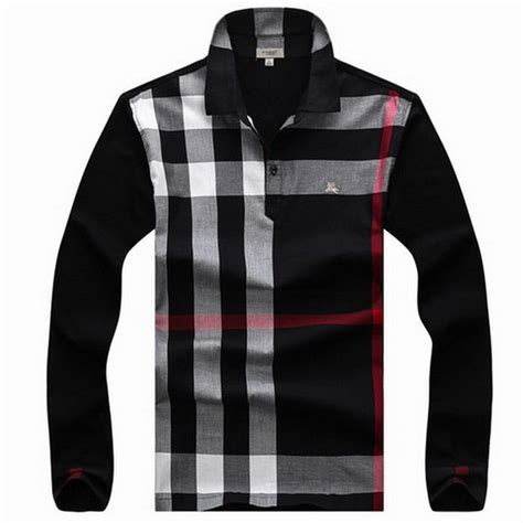 burberry long sleeve cheap|burberry long sleeve polo men's.